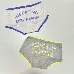 ☀️NEW!☀️ Set of 2 PINK by Victoria’s Secret Boyshorts